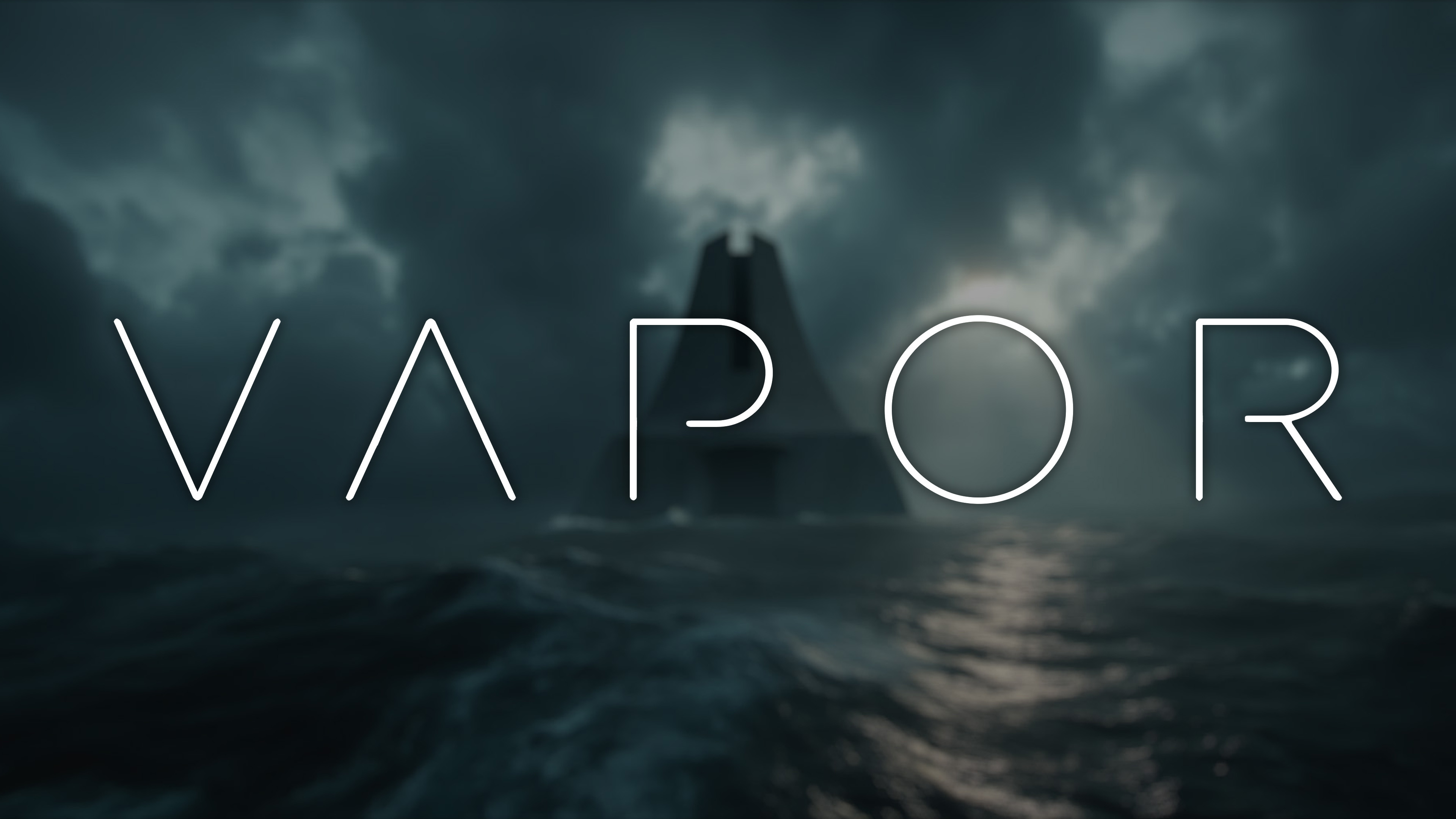 Slide 1 – Home / hero page for VAPOR