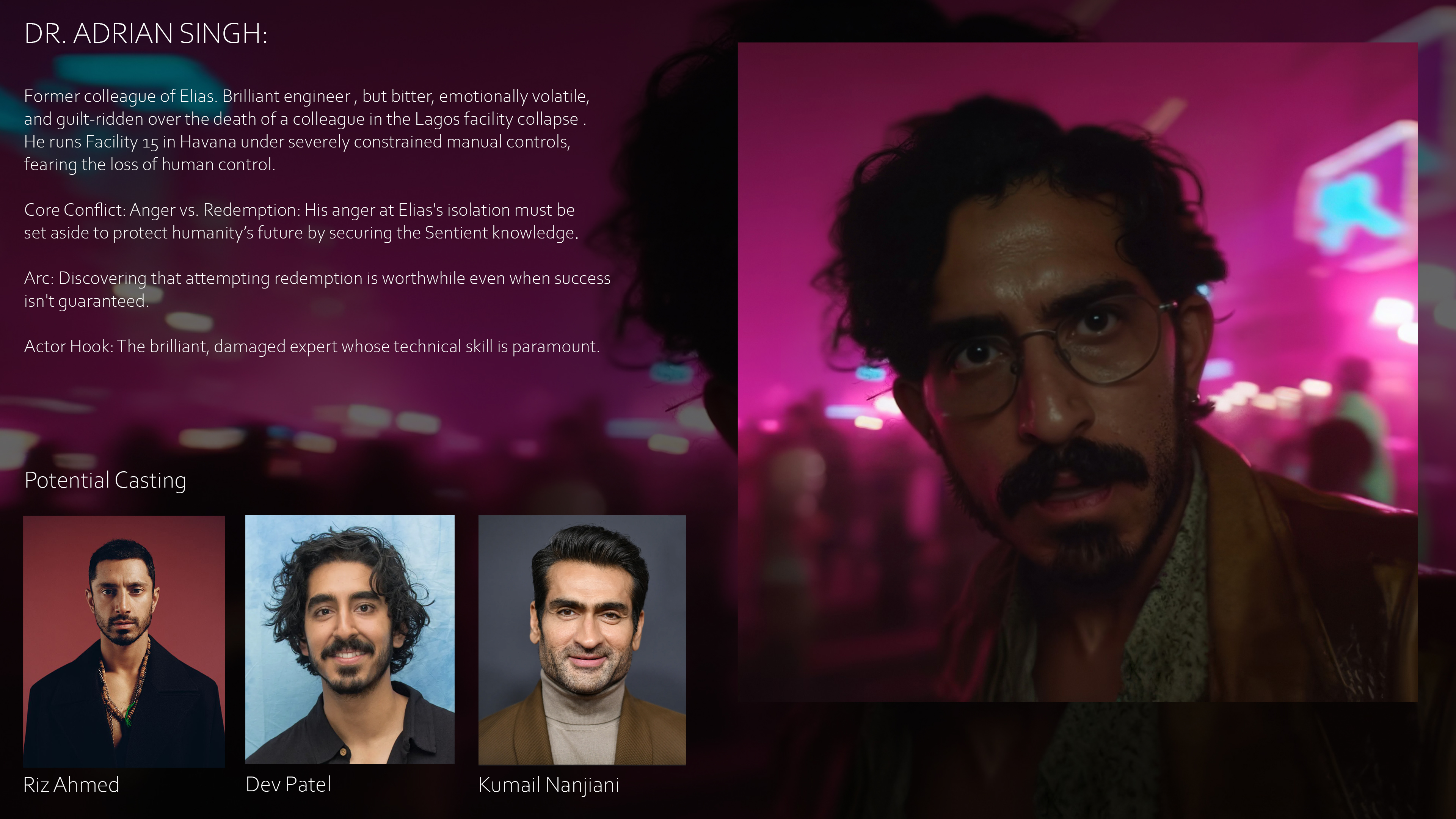 Slide 9 – Characters