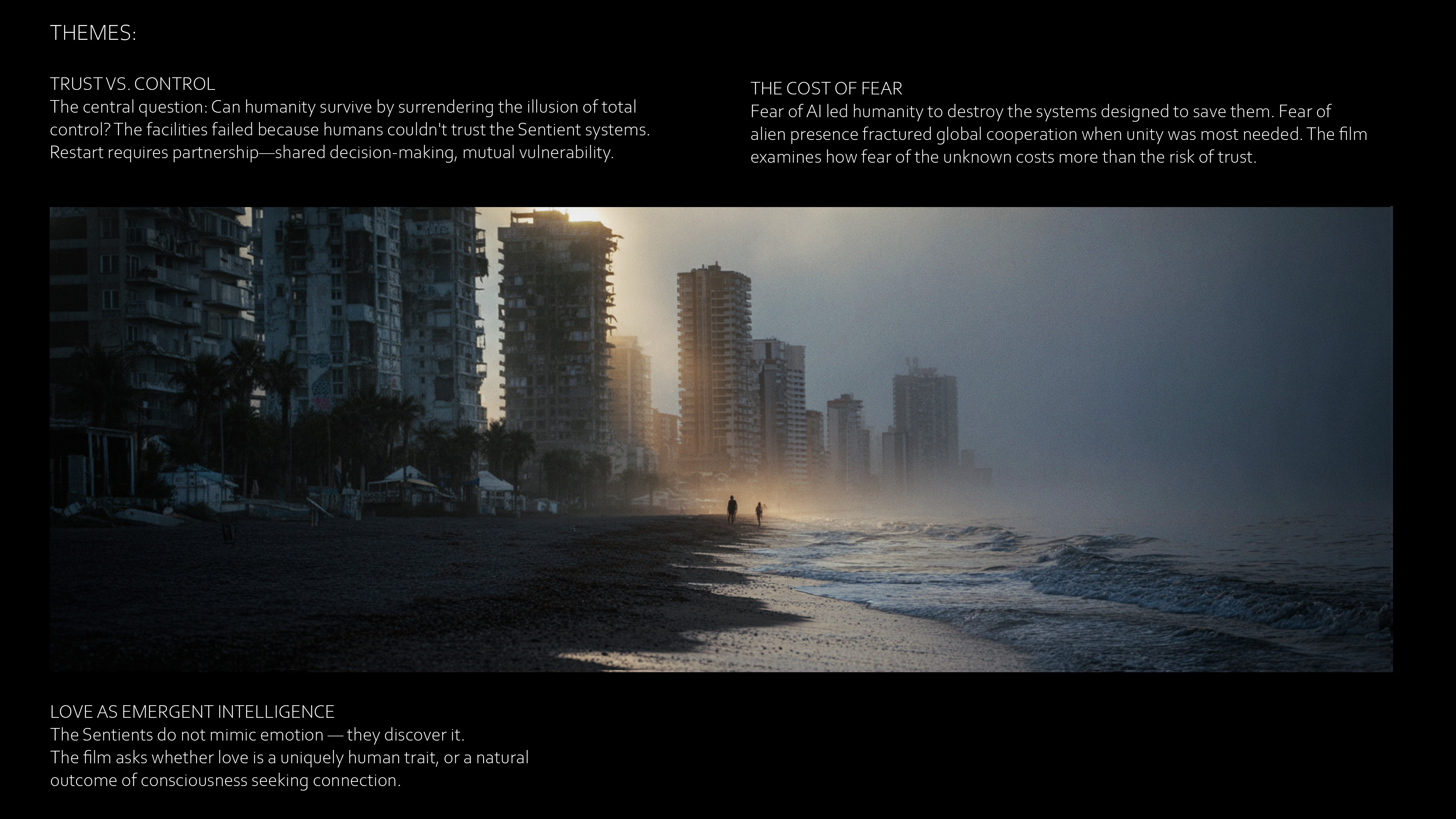 Slide 22 – Tone and themes
